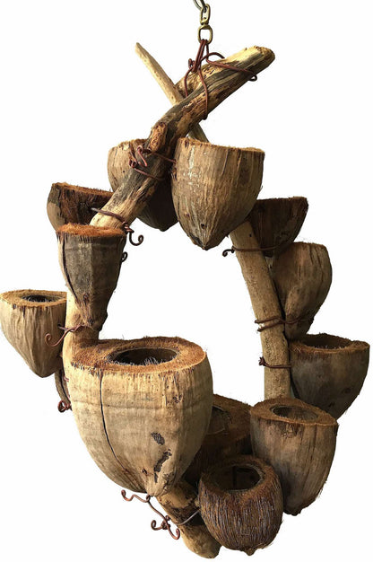 coconut husk plant pots CocoDrifter